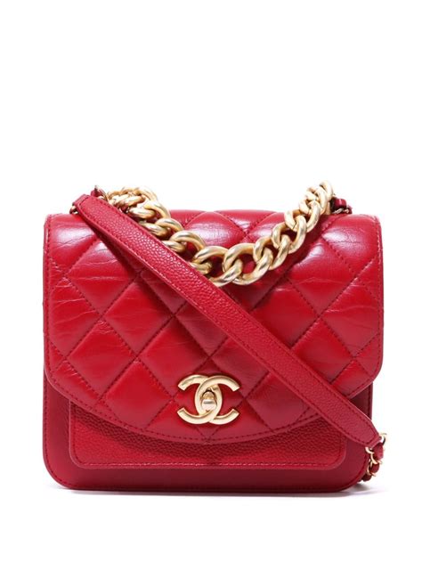 used chanel matrasse bag|farfetch Chanel bag.